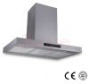 stainless steel island range hood/two side touch s